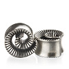 Vortex Brass Alloy Ear Tunnels FS-WGA94B8-03-1