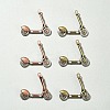 6Pcs 2 Colors Tibetan Style Alloy Pendants FIND-FS0002-58-7