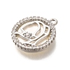 Brass Shell Pendants KK-B127-09P-2