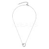 925 Sterling Silver Pendant Necklaces NJEW-BB34860-2