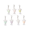 Heart Angel Acrylic Pendants Decorations HJEW-JM03779-01-S-1