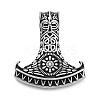 Viking 304 Stainless Steel Pendants STAS-N105-01C-AS-1