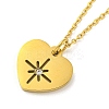304 Stainless Steel Pendant Necklaces LS-NJEW-M099-01C-G-1