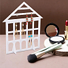 Detachable Lovely House Acrylic Earring Display Stands EDIS-WH0029-48B-5