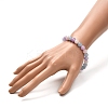 Stone Stretch Bracelet for Girl Women X-BJEW-JB06811-5