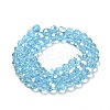 Transparent Glass Beads EGLA-A035-T8mm-B08-2