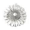 Tibetan Style Alloy Big Pendants TIBEP-F077-01A-1