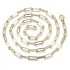 Brass Paperclip Chains MAK-S072-14C-KC-2