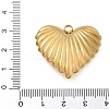 304 Stainless Steel Pendants STAS-M084-03E-G-3