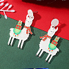 Christmas Acrylic Stud Earrings SK8065-8-1
