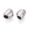 304 Stainless Steel European Style Large Hole Beads STAS-T072-141P-2