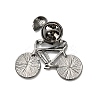 Halloween Theme Skeleton with Bike Enamel Pins JEWB-Z045-01B-2