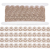 4 Yards Metallic Yarn Flower Lace Ribbons OCOR-LP0001-10-1