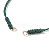 6Pcs 6 Colors Braided Nylon Cord Bracelet Making AJEW-JB01569-3