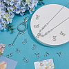 100Pcs Tibetan Style Zinc Alloy Pendants FIND-UN0007-68-4