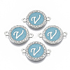 Alloy Enamel Links Connectors LS-ENAM-TAC0003-01S-06V-2