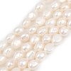 Natural Cultured Freshwater Pearl Beads Strands PEAR-P064-20I-05A-2