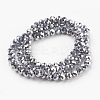 Electroplate Glass Beads Strands LS-GLAA-K027-FP-A02-2