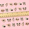 28Pcs 6 Styles Alloy Enamel Pendants FIND-FS0003-22-5