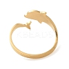 304 Stainless Steel Open Cuff Rings RJEW-K262-01A-G-3