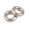 304 Stainless Steel Closed Jump Rings STAS-G393-06P-04-3