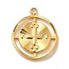 Ion Plating(IP) 304 Stainless Steel Pendants STAS-A066-06G-1