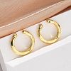 Rack Plating Brass Chunky Cuff Earrings for Women EJEW-G288-14G-5