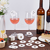 Paper Wine Glass Charms DIY-WH0060-46A-01-5