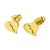 Thanksgiving Day Theme 304 Stainless Steel Stud Earrings LS-EJEW-B041-01G-04-1
