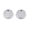 Non-Tarnish 316 Surgical Stainless Steel Charms STAS-S116-418D-P-3