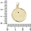 Brass Micro Pave Cubic Zirconia Pendants KK-K368-05B-02-3
