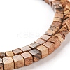 Natural Picture Jasper Beads Strands G-F631-K02-3