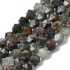 Natural African Bloodstone Beads Strands G-Z119-A28-02-3