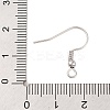 Tarnish Resistant Earrings Findings Original Color 304 Stainless Steel Earring Hooks X-STAS-H011-3