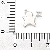 Rack Plating Brass with Cubic Zirconia Pendants KK-Q010-13P-3