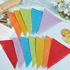 Linen & Twine Pennant Flags Banners DIY-WH20001-99G-3
