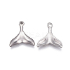 Tarnish Resistant 304 Stainless Steel Pendants STAS-F207-06P-A-2