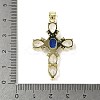Natural Lapis Lazuli Pendants G-P585-04G-06-3