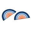 Handmade Polymer Clay Cabochons CLAY-N010-030-02-2