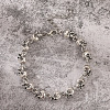 Alloy Skull Link Bracelets WH-WG07BCE-01-4