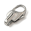 304 Stainless Steel Lobster Claw Clasps STAS-K252-12B-P-2