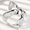 304 Stainless Steel Open Cuff Bangles for Women BJEW-K264-03P-3