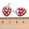 304 Stainless Steel Enamel Pendants STAS-Z166-23A-P-3
