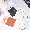 4Pcs 4 Colors PU Imitation Leather Jewelry Storage Bags ABAG-PH0001-34-5