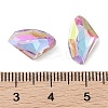 Glass Rhinestone Cabochons RGLA-L029-11B-VLLA-3