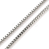 Non-Tarnish 304 Stainless Steel Add a Bead Adjustable Box Chains Bracelets for Women BJEW-M307-01A-P-2