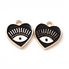 Alloy Enamel Pendants X-ENAM-K066-08C-1