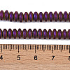 Electroplated Synthetic Non-magnetic Hematite Beads Strands G-E618-08H-4