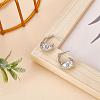Natural Pearl Teardrop Stud Earrings JE1078B-4