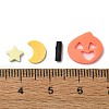 Halloween Handmade Polymer Clay Sprinkles Mix X-CLAY-M005-13-3